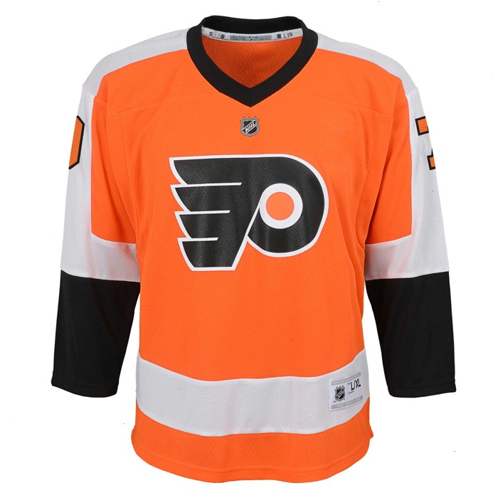 Carter Hart Philadelphia Flyers Youth Home Replica Player Jersey - Orange