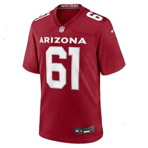 Carter O'Donnell Arizona Cardinals Nike Team Game Jersey - Cardinal