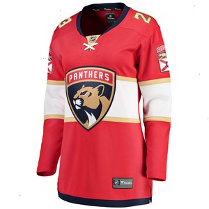 Carter Verhaeghe Florida Panthers Fanatics Branded Women's Home Breakaway Jersey - Red