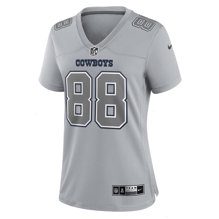 CeeDee Lamb Dallas Cowboys Nike Women's Atmosphere Fashion Game Jersey - Gray