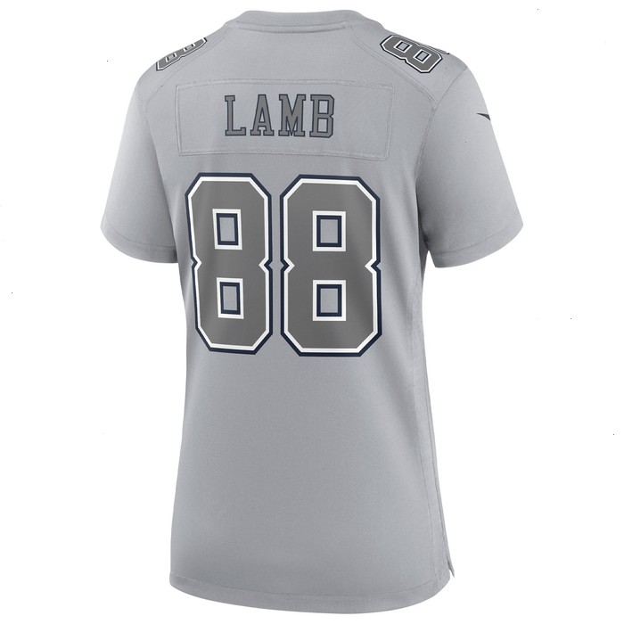 CeeDee Lamb Dallas Cowboys Nike Women's Atmosphere Fashion Game Jersey - Gray