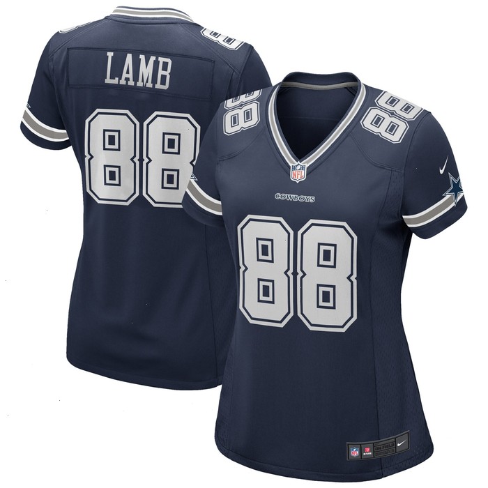 CeeDee Lamb Dallas Cowboys Nike Women's Game Jersey - Navy