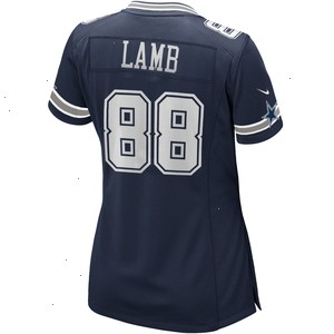 CeeDee Lamb Dallas Cowboys Nike Women's Game Jersey - Navy