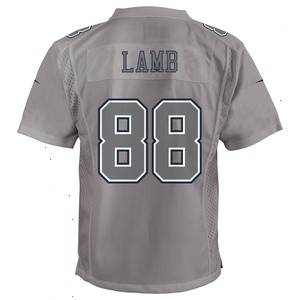 CeeDee Lamb Dallas Cowboys Nike Youth Atmosphere Game Jersey - Gray