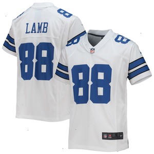 CeeDee Lamb Dallas Cowboys Nike Youth Game Jersey - White