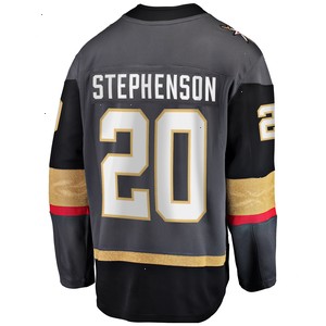 Chandler Stephenson Vegas Golden Knights Fanatics Branded Alternate Breakaway Player Jersey - Gray