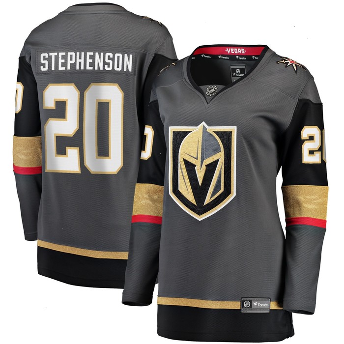 Chandler Stephenson Vegas Golden Knights Fanatics Branded Women's Home Breakaway Player Jersey - Gray