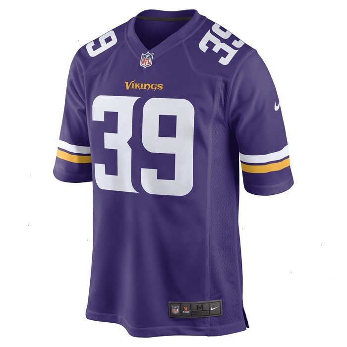 Chandon Sullivan Minnesota Vikings Nike Game Player Jersey - Purple