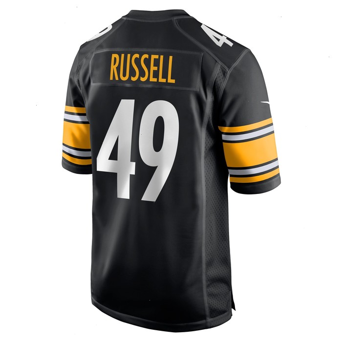 Chapelle Russell Pittsburgh Steelers Nike Game Player Jersey - Black