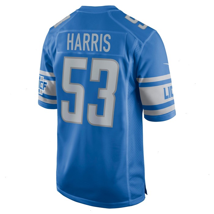 Charles Harris Detroit Lions Nike Game Jersey - Blue