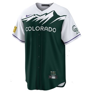 Charlie Blackmon Colorado Rockies Nike 2022 City Connect Replica Player Jersey - Green