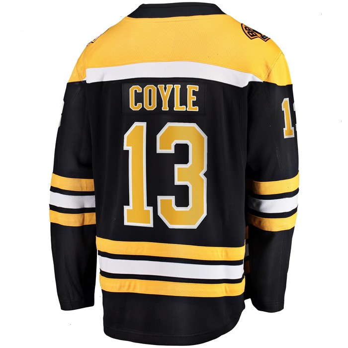 Charlie Coyle Boston Bruins Fanatics Branded Home Premier Breakaway Player Jersey - Black