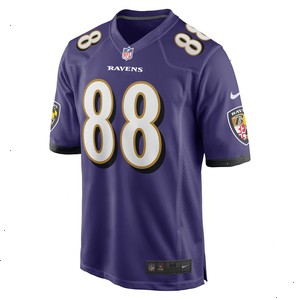 Charlie Kolar Baltimore Ravens Nike Player Game Jersey - Purple