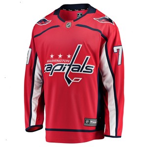 Charlie Lindgren Washington Capitals Fanatics Branded Home Breakaway Player Jersey - Red