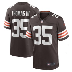 Charlie Thomas Cleveland Browns Nike Team Game Jersey - Brown