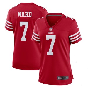 Charvarius Ward San Francisco 49ers Nike Women's Game Player Jersey - Scarlet