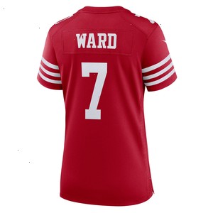 Charvarius Ward San Francisco 49ers Nike Women's Game Player Jersey - Scarlet