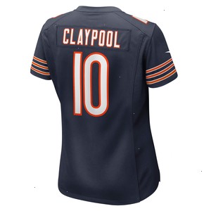 Chase Claypool Chicago Bears Nike Women's Game Player Jersey - Navy