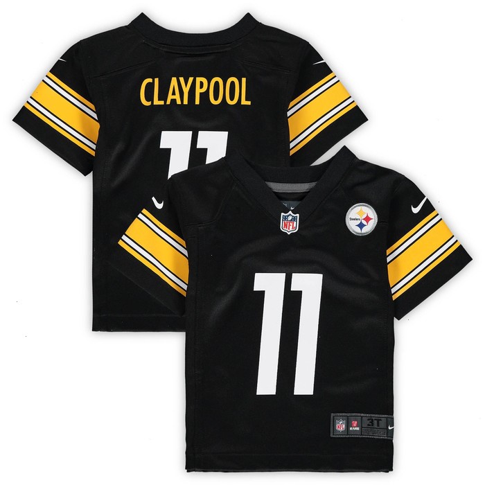 Chase Claypool Pittsburgh Steelers Nike Toddler Game Jersey - Black