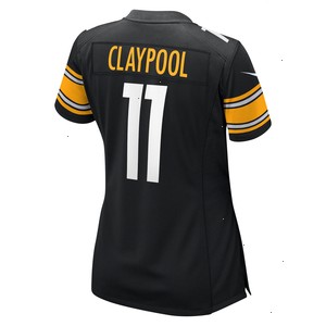 Chase Claypool Pittsburgh Steelers Nike Women's Player Game Jersey - Black