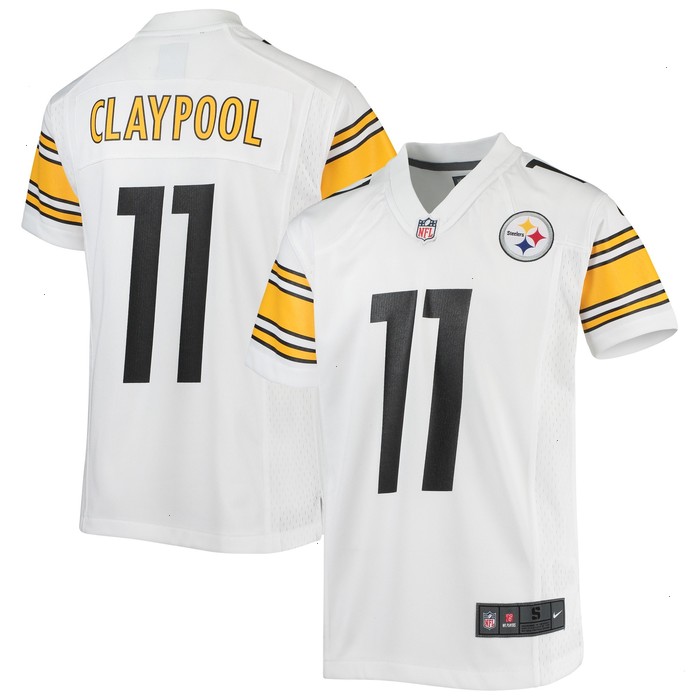 Chase Claypool Pittsburgh Steelers Nike Youth Game Jersey - White