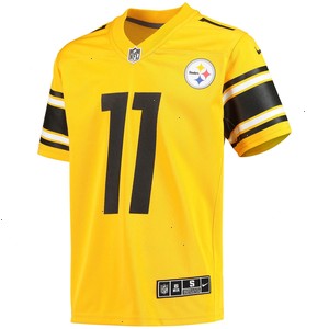 Chase Claypool Pittsburgh Steelers Nike Youth Inverted Team Game Jersey - Gold