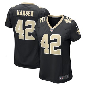 Chase Hansen New Orleans Saints Nike Women's Game Jersey - Black