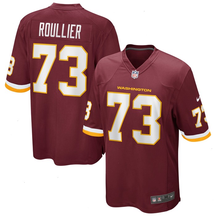 Chase Roullier Washington Football Team Nike Game Player Jersey - Burgundy