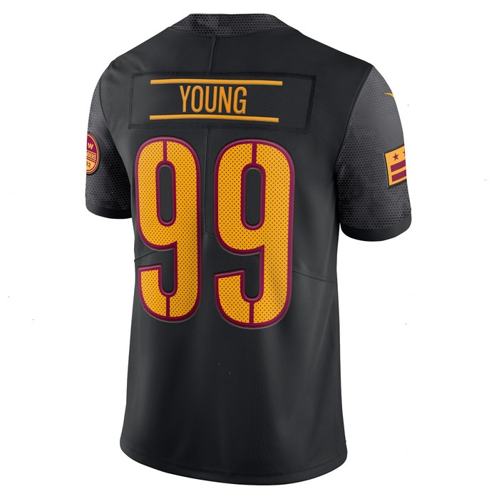 Chase Young Washington Commanders Nike Alternate Vapor Limited Jersey - Black