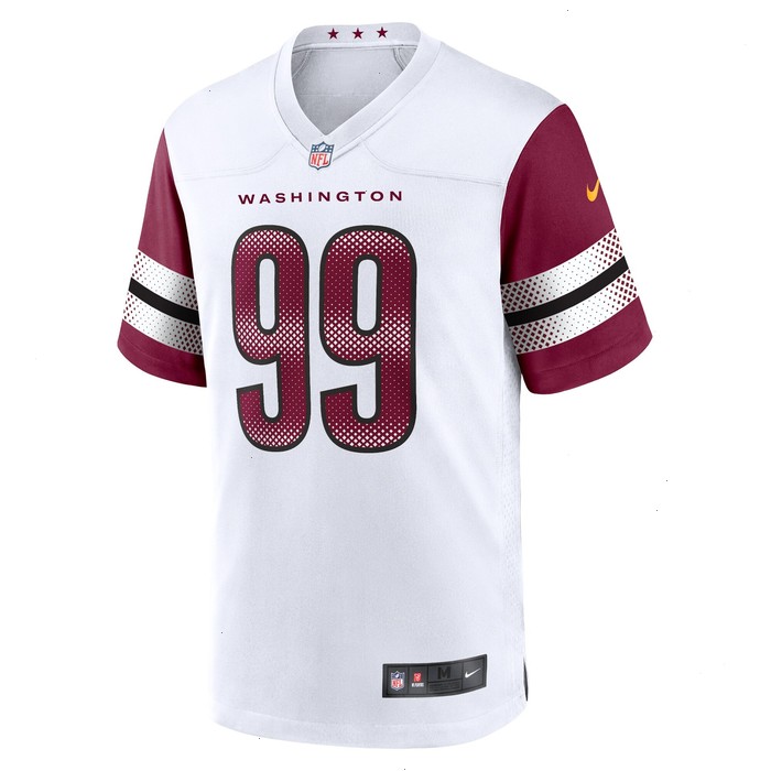 Chase Young Washington Commanders Nike Game Jersey - White