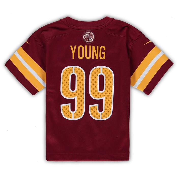 Chase Young Washington Commanders Nike Preschool Game Jersey - Burgundy