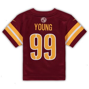 Chase Young Washington Commanders Nike Toddler Game Jersey - Burgundy