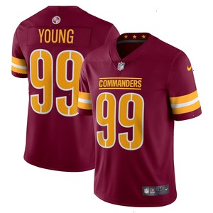 Chase Young Washington Commanders Nike Vapor Limited Jersey - Burgundy