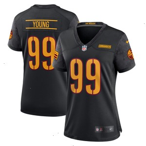 Chase Young Washington Commanders Nike Women's Player Jersey - Black