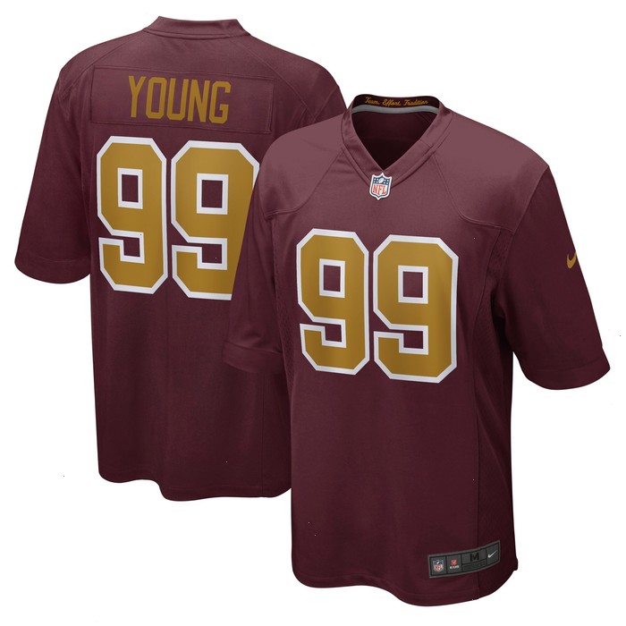 Chase Young Washington Football Team Nike Alternate Game Jersey - Burgundy