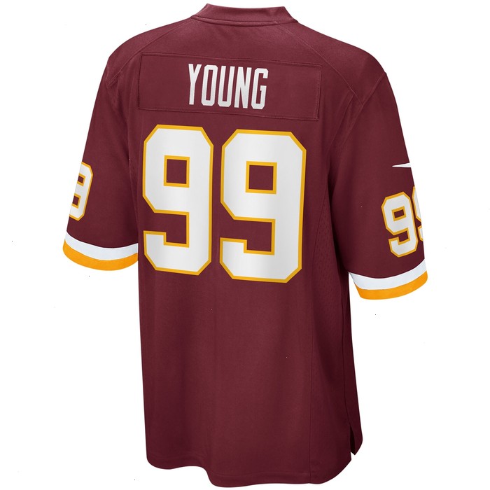 Chase Young Washington Football Team Nike Player Game Jersey - Burgundy