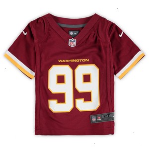 Chase Young Washington Football Team Nike Toddler Game Jersey - Burgundy