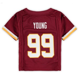 Chase Young Washington Football Team Nike Toddler Game Jersey - Burgundy