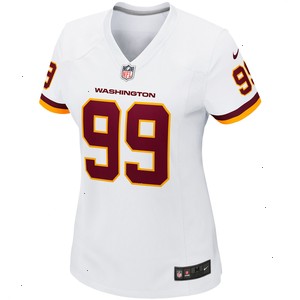 Chase Young Washington Football Team Nike Women's Game Player Jersey - White