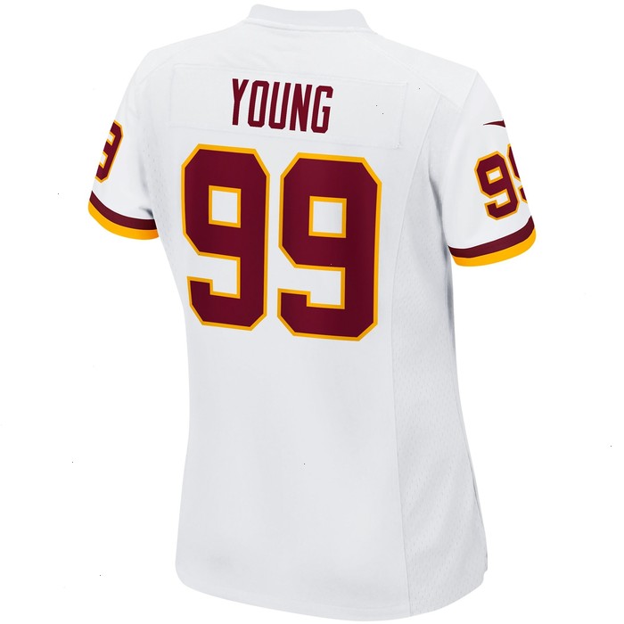 Chase Young Washington Football Team Nike Women's Game Player Jersey - White