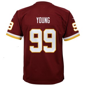 Chase Young Washington Football Team Nike Youth Game Jersey - Burgundy