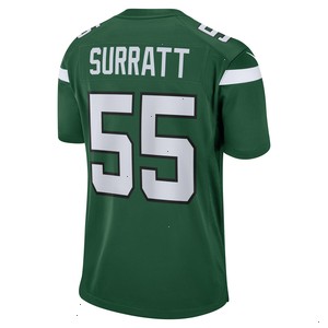 Chazz Surratt New York Jets Nike Game Player Jersey - Gotham Green