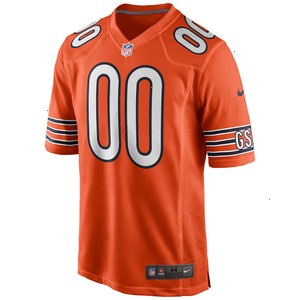 Chicago Bears Nike Youth Alternate Custom Game Jersey - Orange