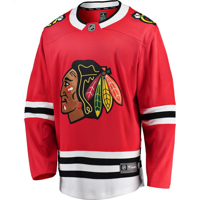 Chicago Blackhawks Fanatics Branded Breakaway Home Jersey - Red