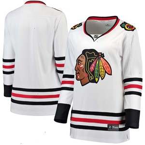 Chicago Blackhawks Fanatics Branded Women's Away Breakaway Jersey - White