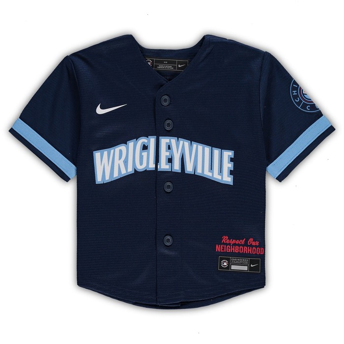 Chicago Cubs Nike Infant MLB City Connect Replica Jersey - Navy