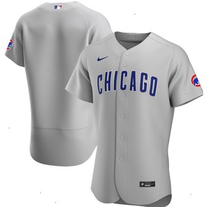 Chicago Cubs Nike Road Authentic Team Jersey - Gray