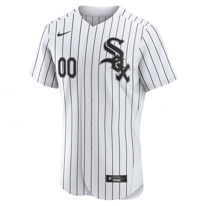 Chicago White Sox Nike Home Authentic Custom Jersey - White