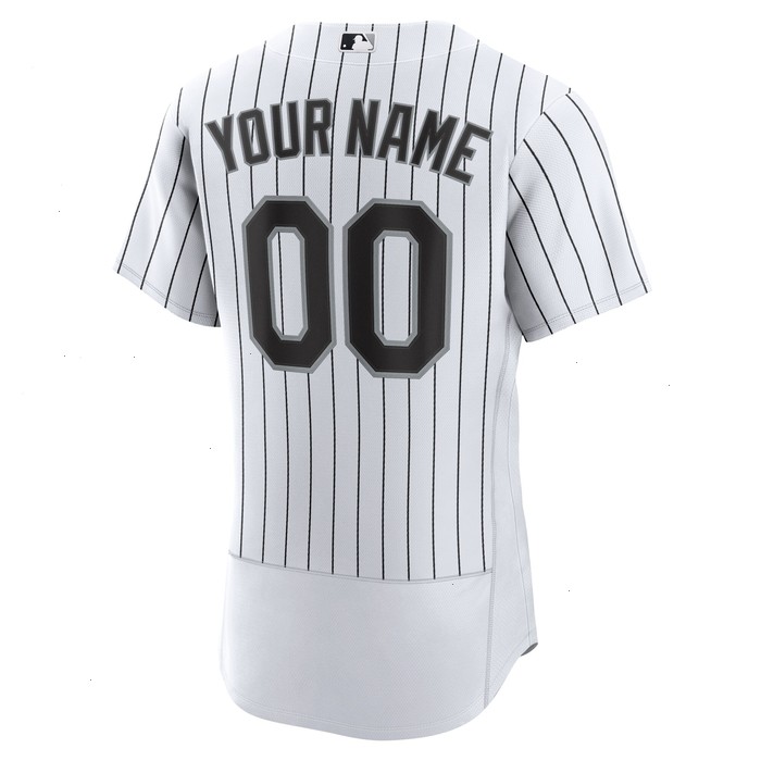 Chicago White Sox Nike Home Authentic Custom Jersey - White