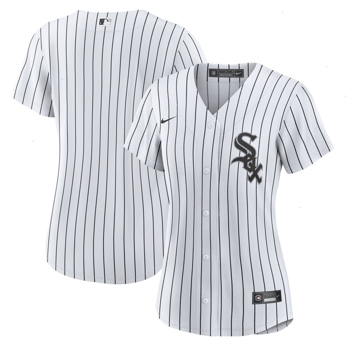 Chicago White Sox Nike Women's Home Blank Replica Jersey - White